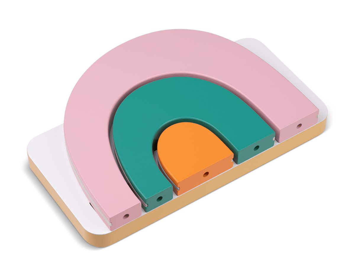 Mini Tabletop Shelf Rainbow Premium