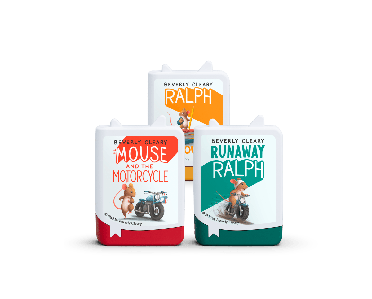 The Ralph S Mouse Collection Book Tonies 3 Pack Audio Character