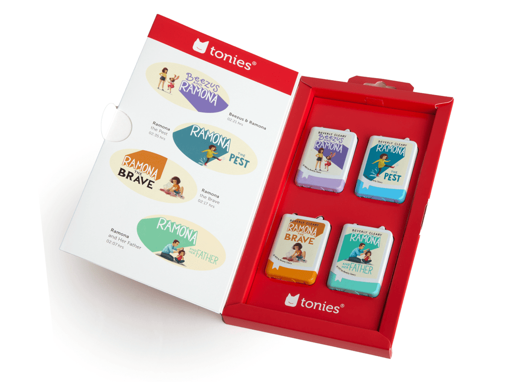 Ramona Book Tonies 4 Pack Audio Character