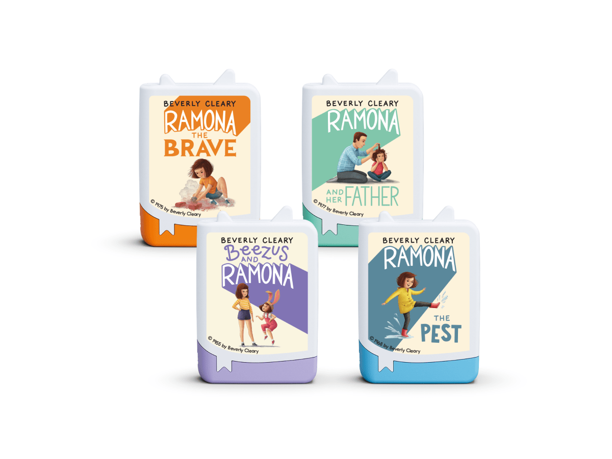 Ramona Book Tonies 4 Pack Audio Character