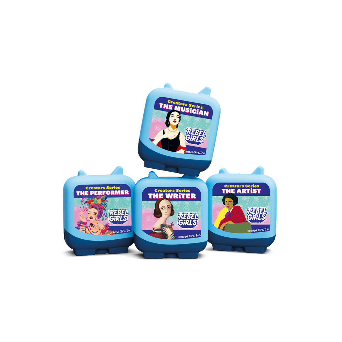 Rebel Girls Creators Series Pocket Tonies 4 Pack Audio Character