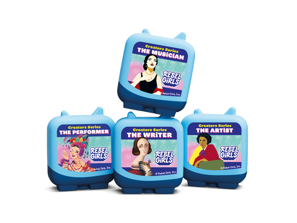 Rebel Girls Creators Series Pocket Tonies 4 Pack Audio Character