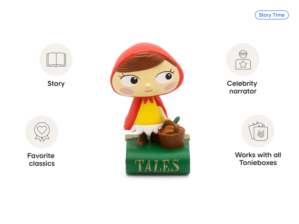 Favorite Tales Red Riding Hood and Other Fairy Tale Stories Tonie Audio Character