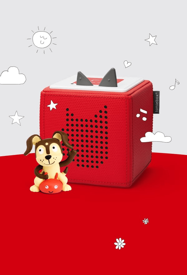 Playtime Puppy Toniebox 1 Starter Set Red Audio Player Collection