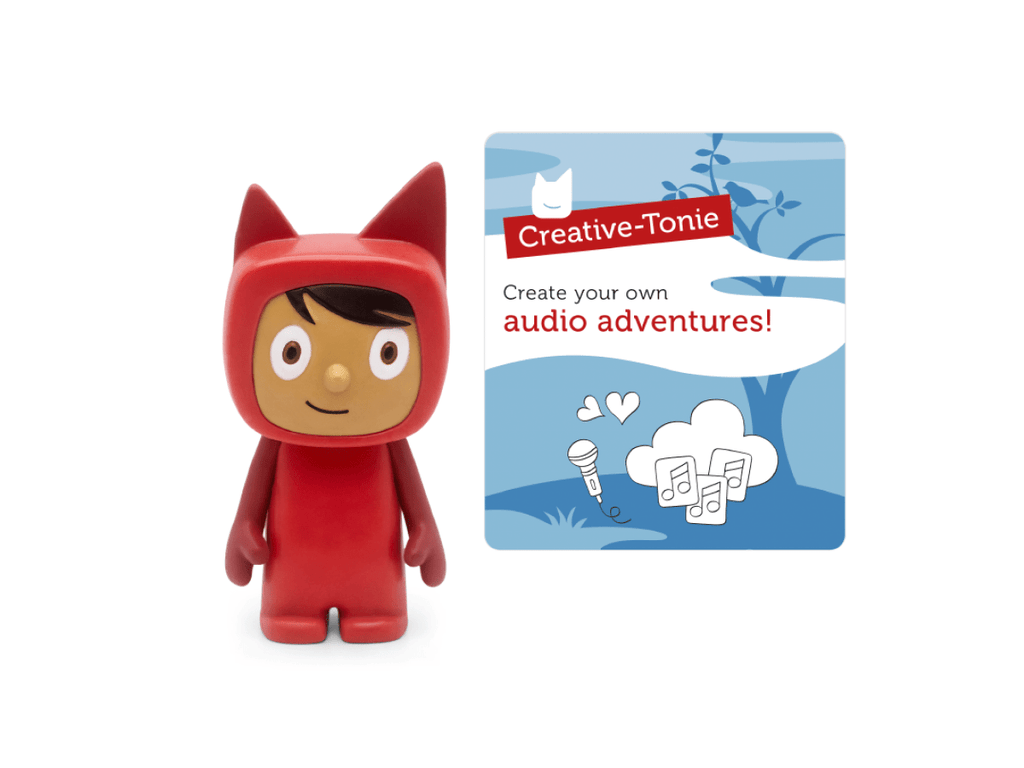 Red with Medium Hue Creative Tonie Audio Character Recordable
