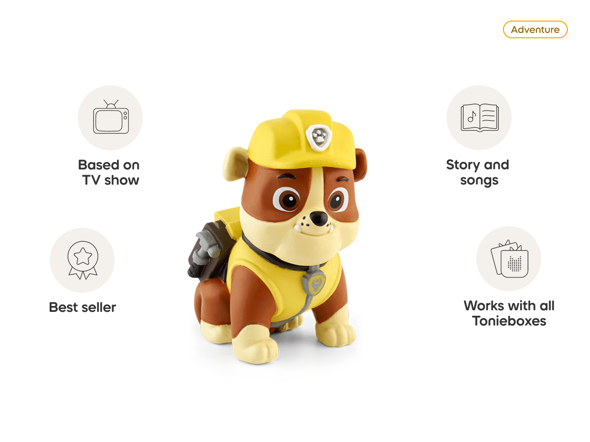 PAW Patrol Rubble Tonie Audio Character
