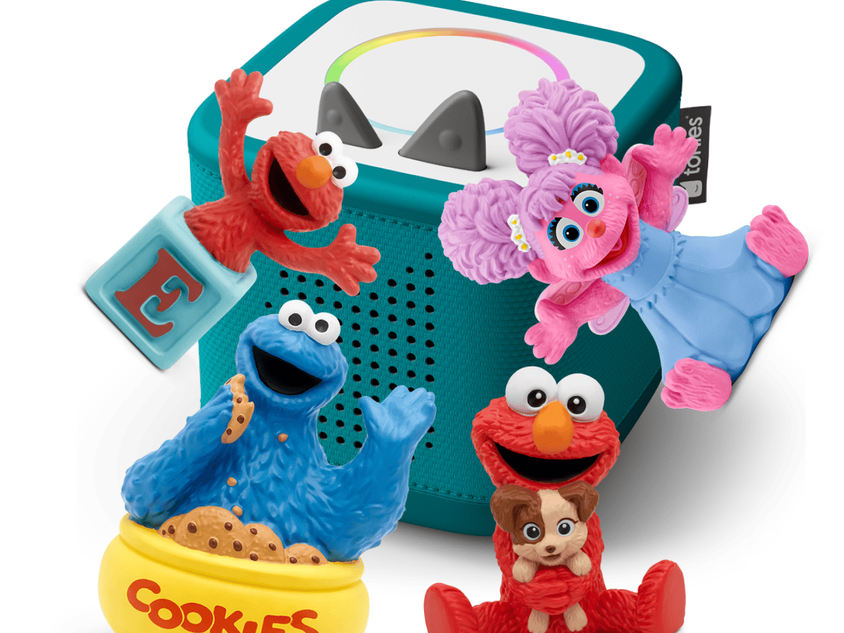 Age 3-4 Sesame Street Toniebox 2 Set Audio Player Collection