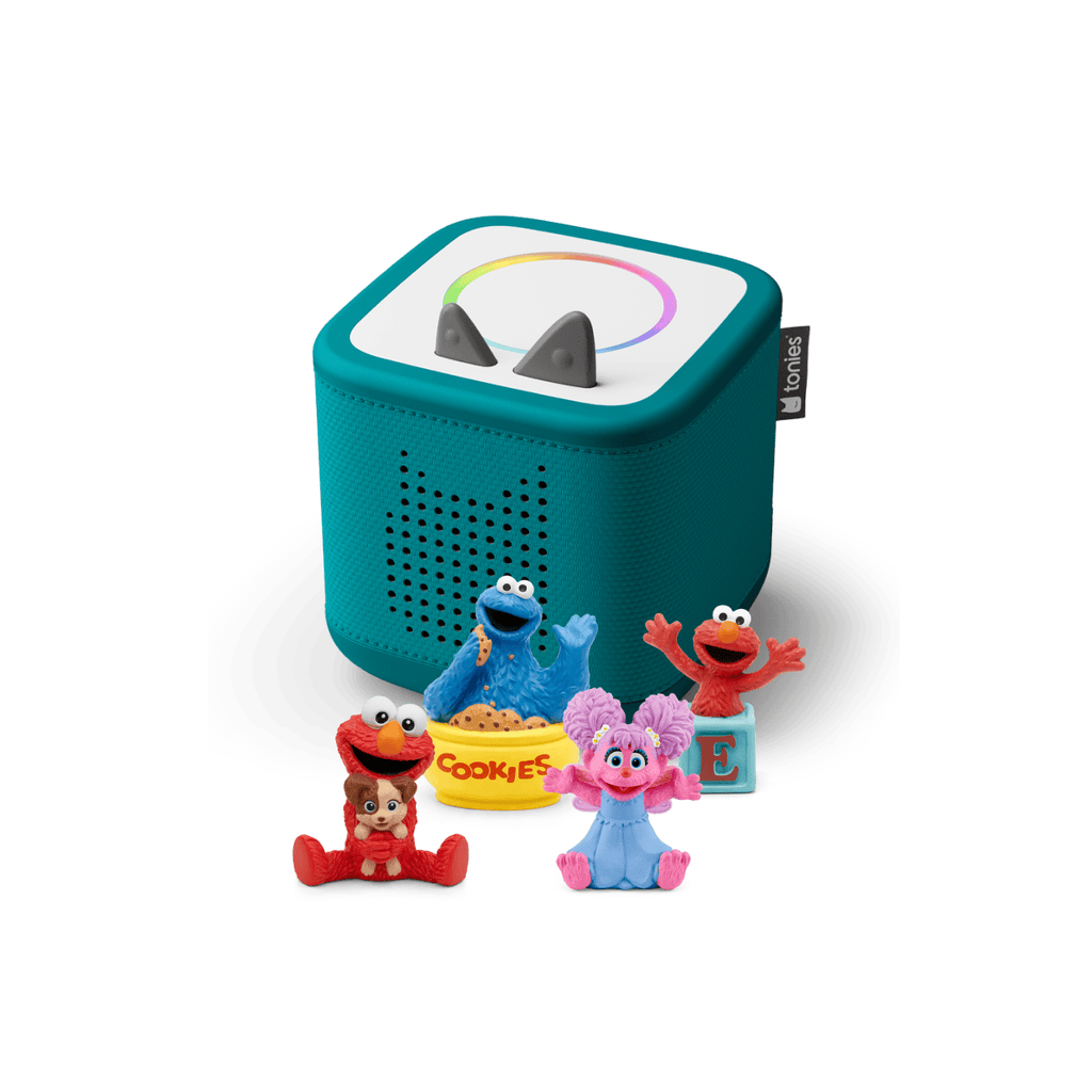 Age 3-4 Sesame Street Toniebox 2 Set Audio Player Collection