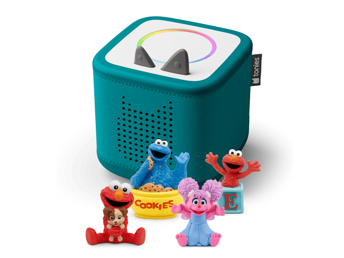 Age 3-4 Sesame Street Toniebox 2 Set Audio Player Collection