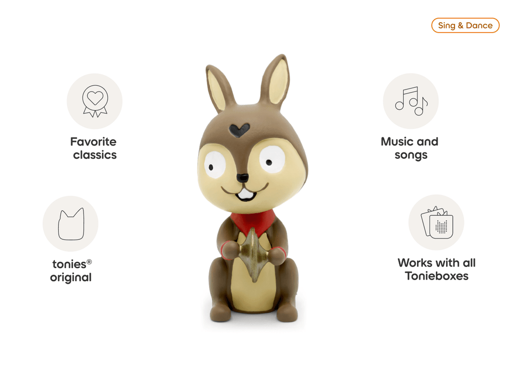 Favorite Children's Songs Sing-Along Songs Tonie Audio Character
