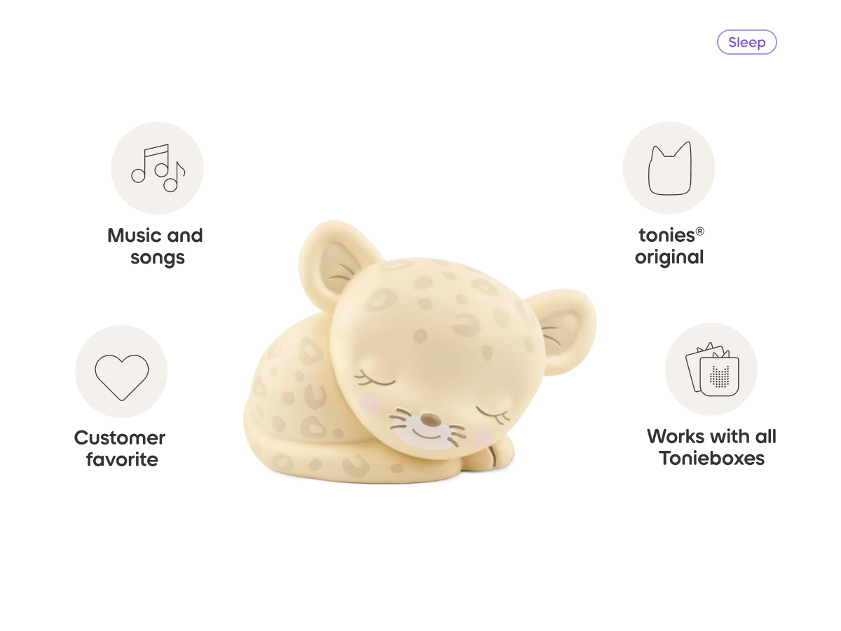 Sleepy Jaguar Lullabies From The Sleepy Jungle Tonie Audio Character Bedtime
