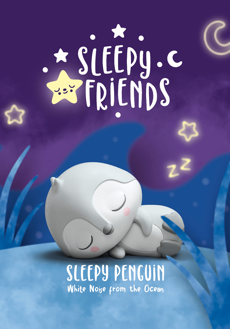 Sleepy Penguin White Noise from the Ocean Tonie Audio Character Bedtime