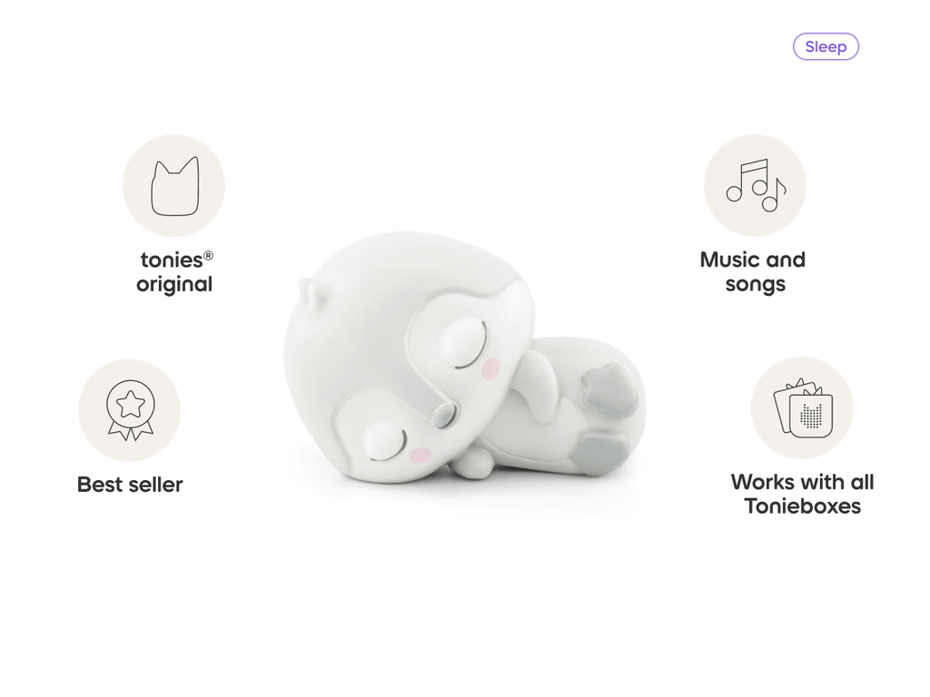 Sleepy Penguin White Noise from the Ocean Tonie Audio Character Bedtime