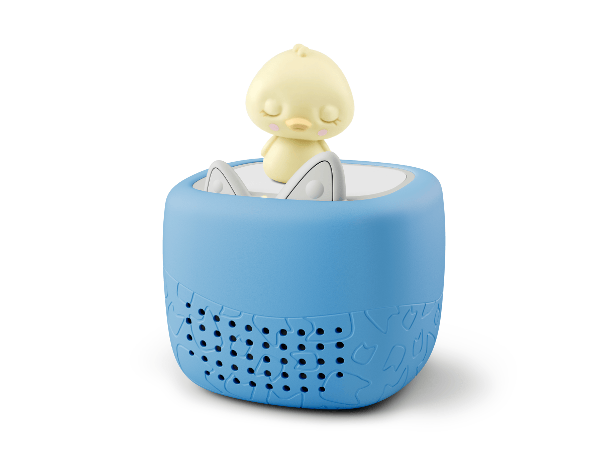Toniebox Lite Sleepy Set and Arctic Blue Cover Audio Player Lightweight Collection Case Bedtime