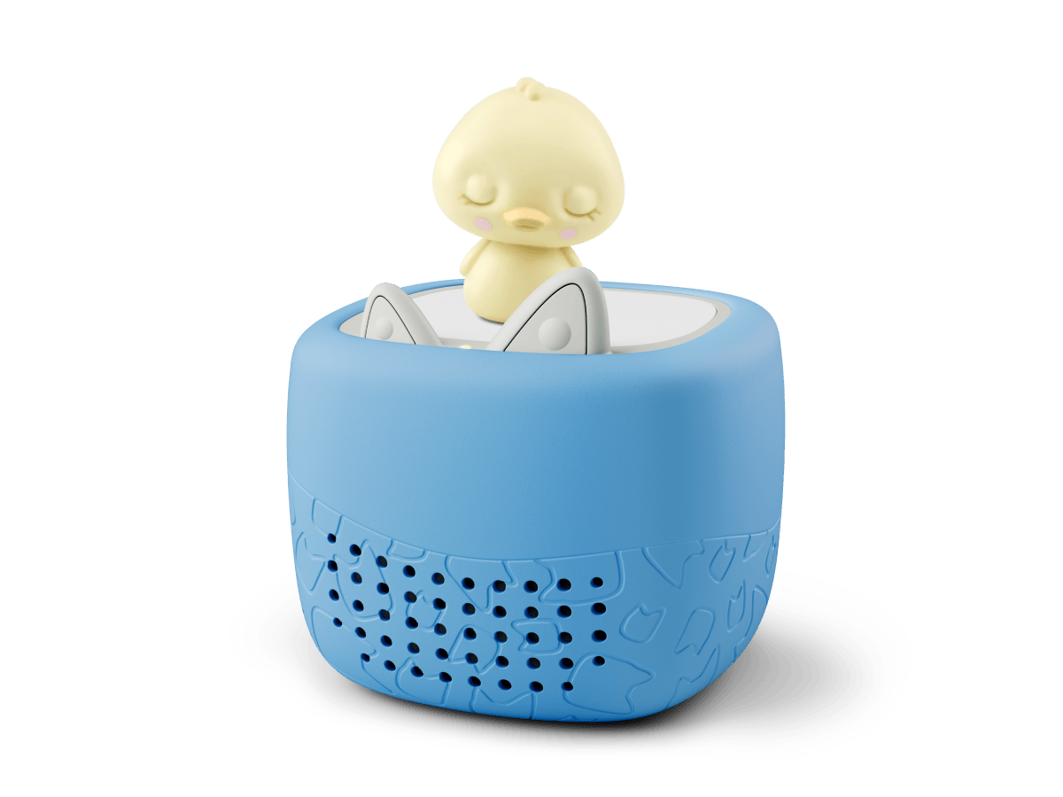 Toniebox Lite Sleepy Set and Arctic Blue Cover Audio Player Lightweight Collection Case Bedtime