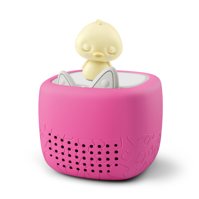 Toniebox Lite Sleepy Set and Berry Pink Cover Audio Player Lightweight Collection Case Bedtime