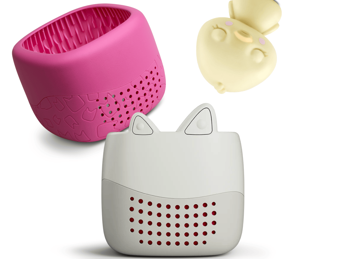 Toniebox Lite Sleepy Set and Berry Pink Cover Audio Player Lightweight Collection Case Bedtime