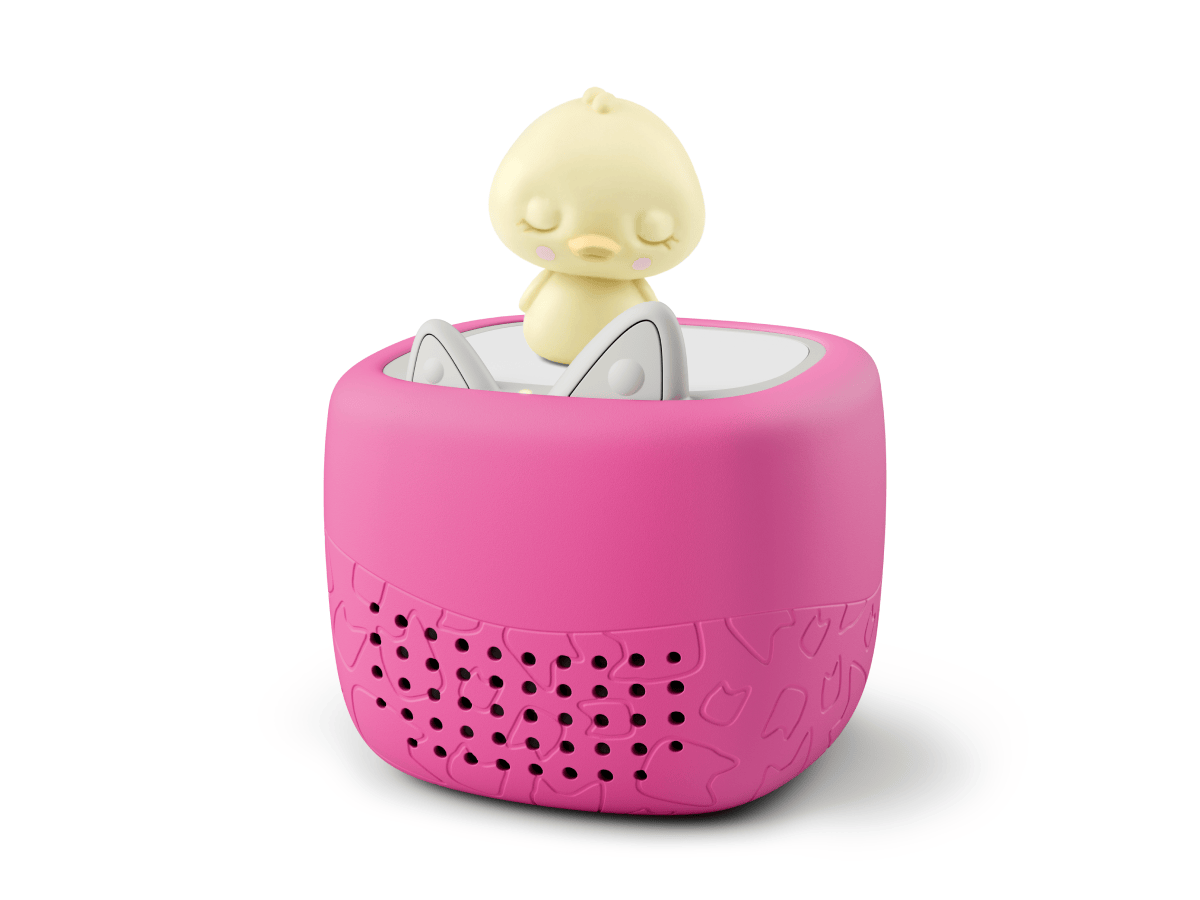 Toniebox Lite Sleepy Set and Berry Pink Cover Audio Player Lightweight Collection Case Bedtime