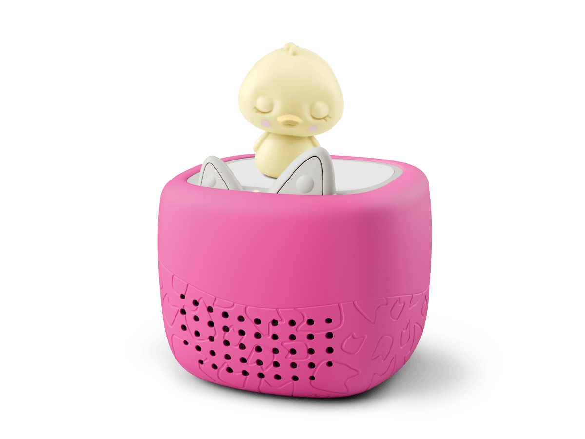 Toniebox Lite Sleepy Set and Berry Pink Cover Audio Player Lightweight Collection Case Bedtime