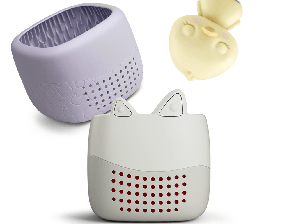Toniebox Lite Sleepy Set and Pastel Lilac Cover Audio Player Lightweight Collection Case Bedtime