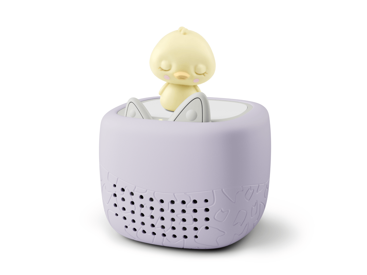 Toniebox Lite Sleepy Set and Pastel Lilac Cover Audio Player Lightweight Collection Case Bedtime