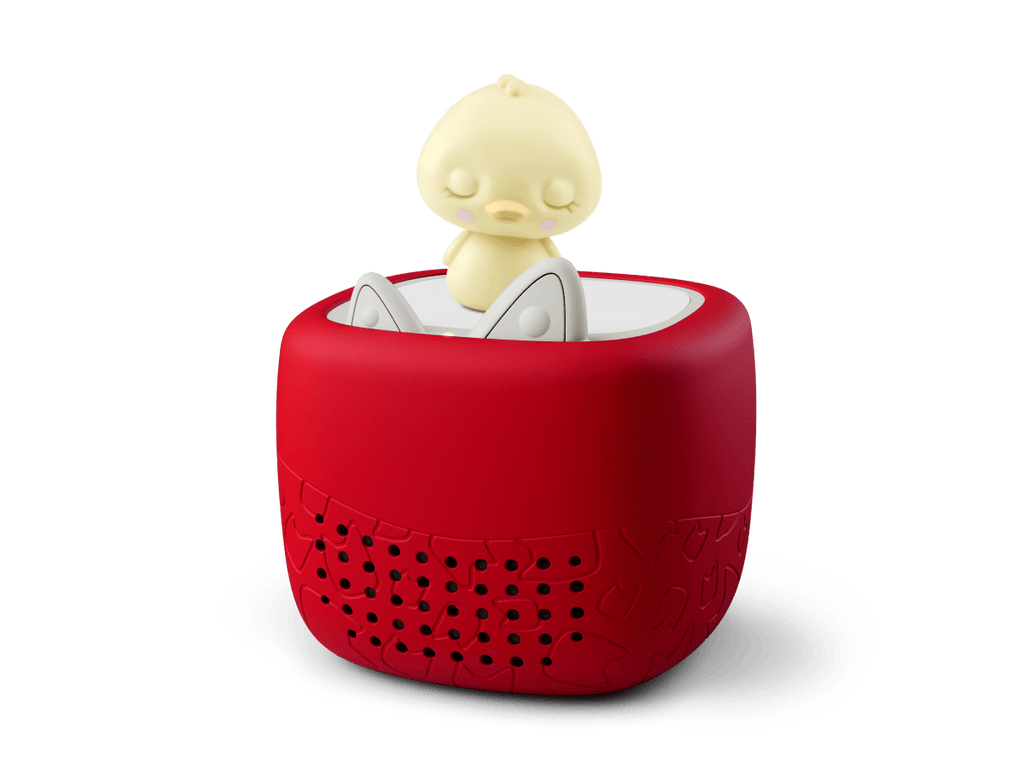 Toniebox Lite Sleepy Set and Sunset Red Cover Audio Player Lightweight Collection Case Bedtime