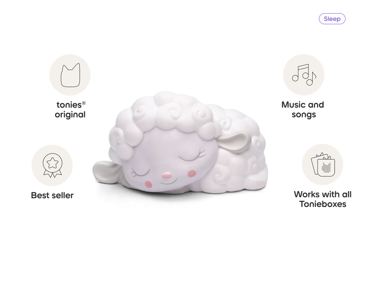 Sleepy Sheep Lullabies From the Sleepy Meadow Tonie Audio Character Bedtime