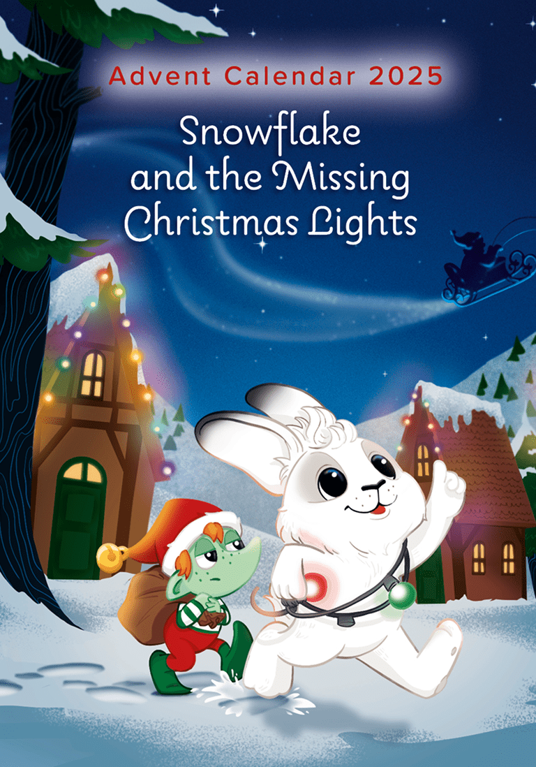 Snowflake and the Missing Christmas Lights Advent Calendar Tonie Audio Character Holiday Countdown