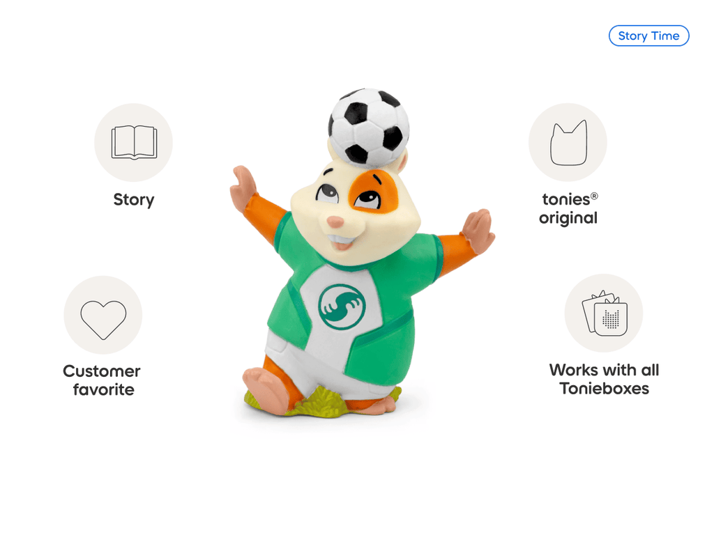 All-Star Animals The Golden Whistle Games Soccer Tonie Audio Character Activity