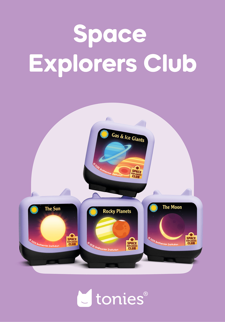 Space Explorers Club Pocket Tonies 4 Pack Audio Character