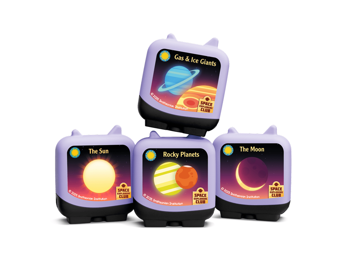 Space Explorers Club Pocket Tonies 4 Pack Audio Character