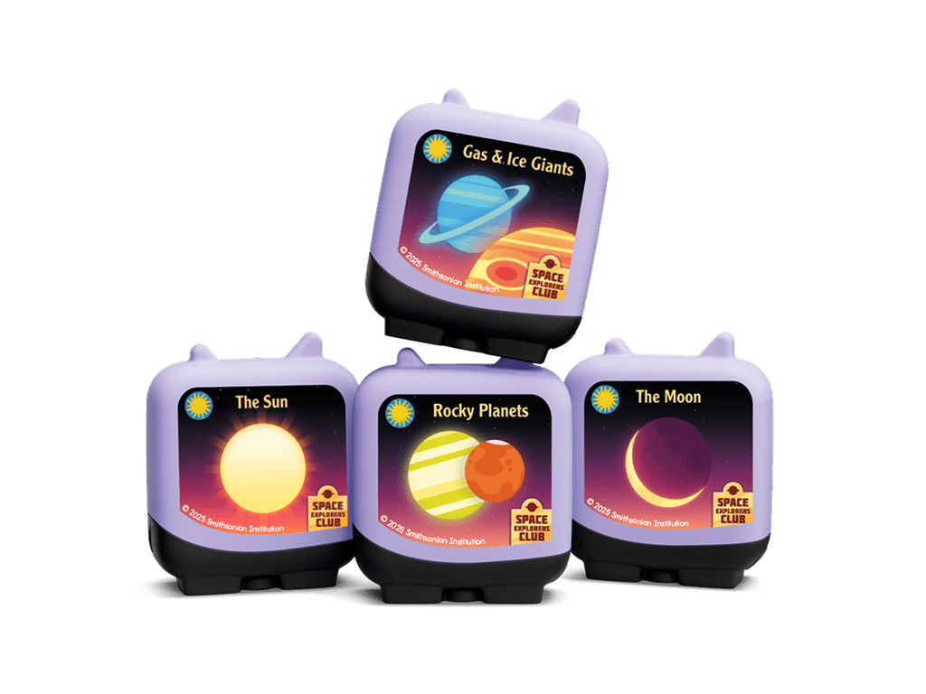 Space Explorers Club Pocket Tonies 4 Pack Audio Character