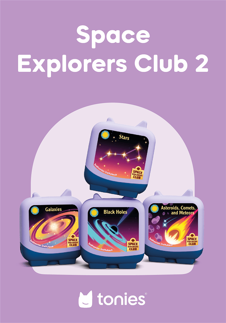 Space Explorers Club Part 2 Pocket Tonies 4 Pack Audio Character