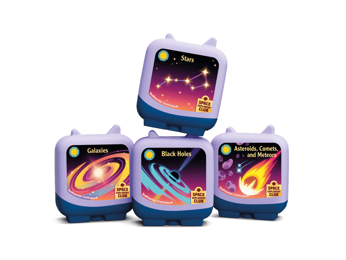 Space Explorers Club Part 2 Pocket Tonies 4 Pack Audio Character