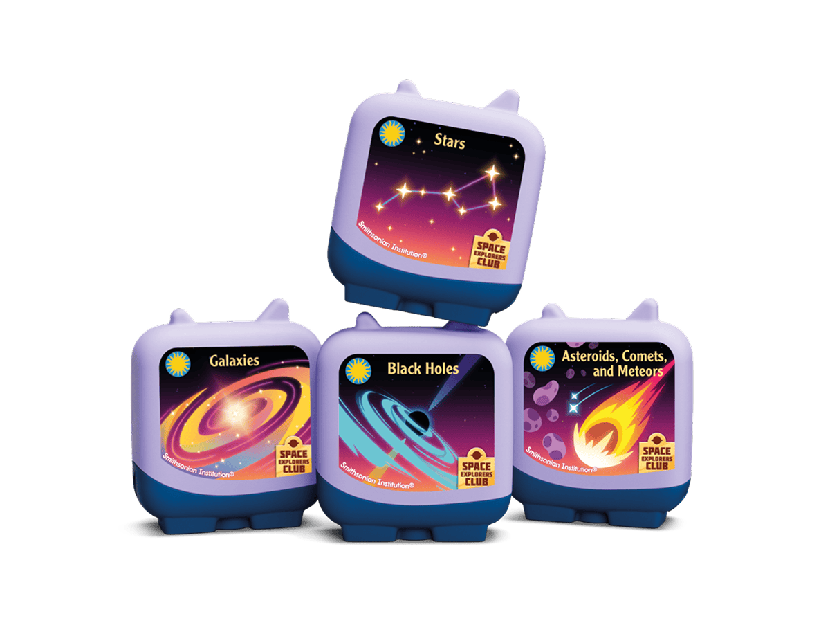 Space Explorers Club Part 2 Pocket Tonies 4 Pack Audio Character