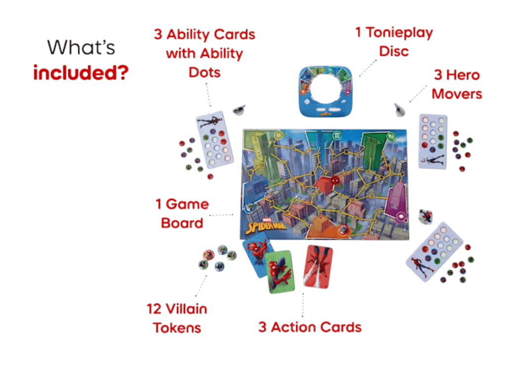 Spider-Man Tonie and Tonieplay Game Set Audio Character Collection Activity