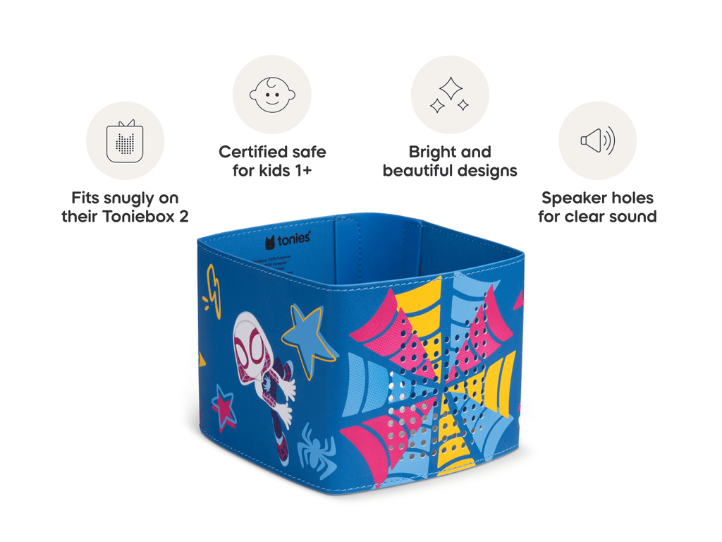 Toniebox 2 Sleeve MARVEL Spidey and His Amazing Friends Audio Player