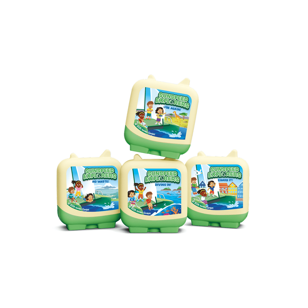 Sunspeed Explorers Pocket Tonies 4 Pack Audio Character