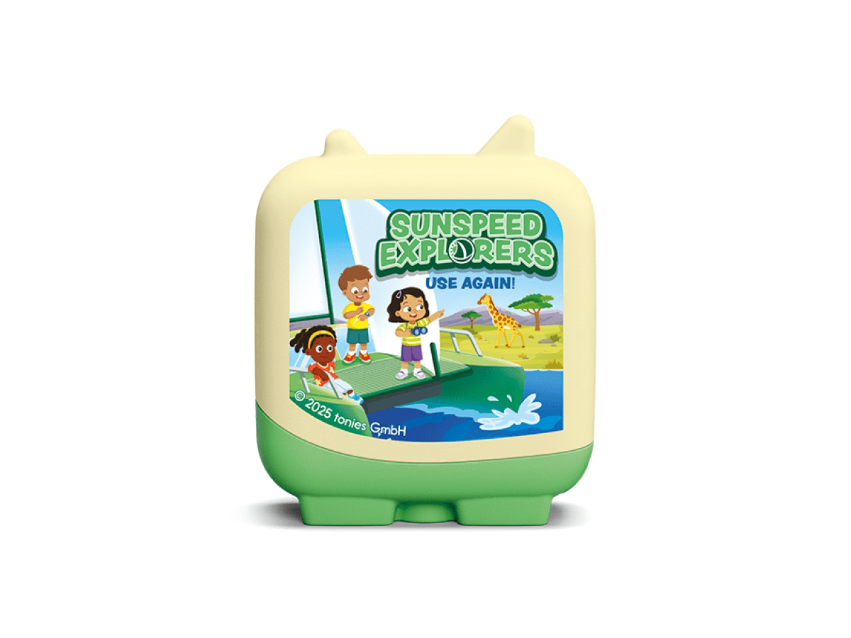 Sunspeed Explorers Pocket Tonies 4 Pack Audio Character