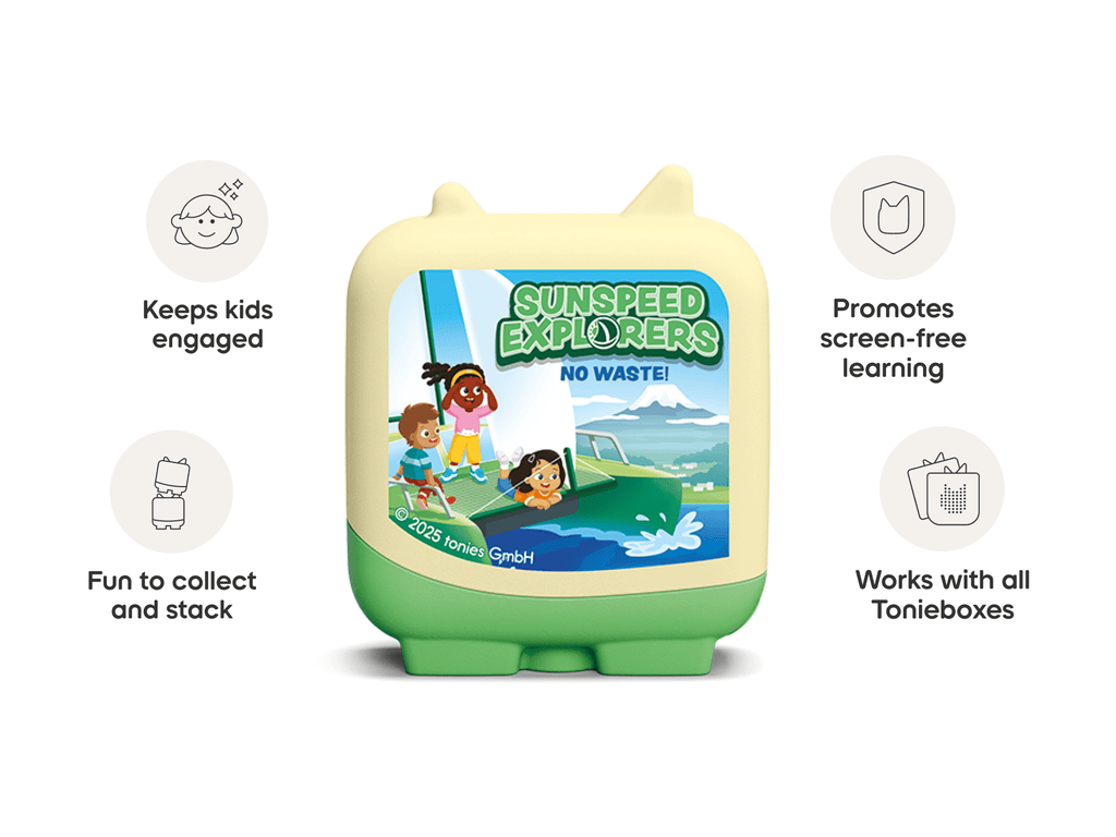 Sunspeed Explorers Pocket Tonies 4 Pack Audio Character