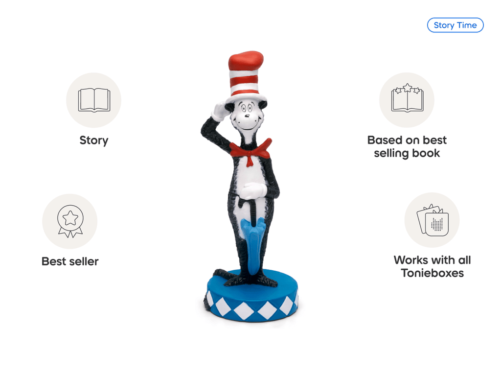 Dr Seuss The Cat in the Hat Tonie Audio Character