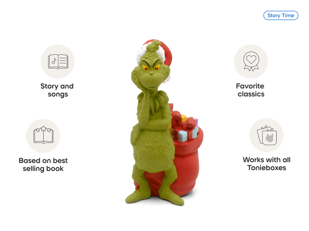 Dr Seuss How The Grinch Stole Christmas Tonie Audio Character
