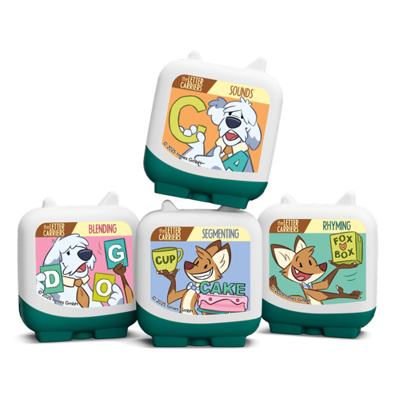 The Letter Carriers Pocket Tonies 4 Pack Audio Character