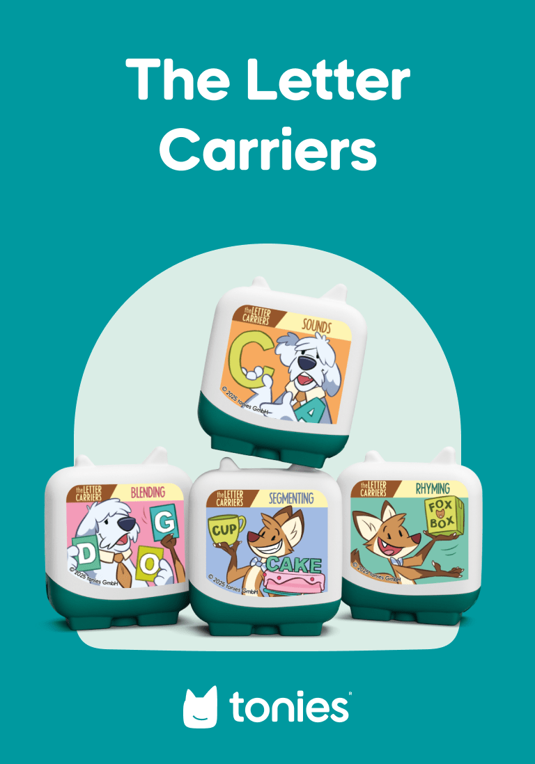 The Letter Carriers Pocket Tonies 4 Pack Audio Character