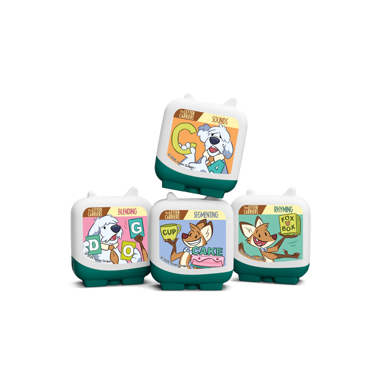 The Letter Carriers Pocket Tonies 4 Pack Audio Character