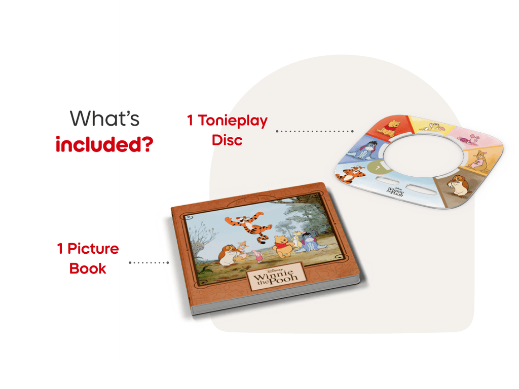Tonieplay Disney Winnie the Pooh Tigger's Mix-Up Fix-Up Game and Controller Audio Character Remote Activity