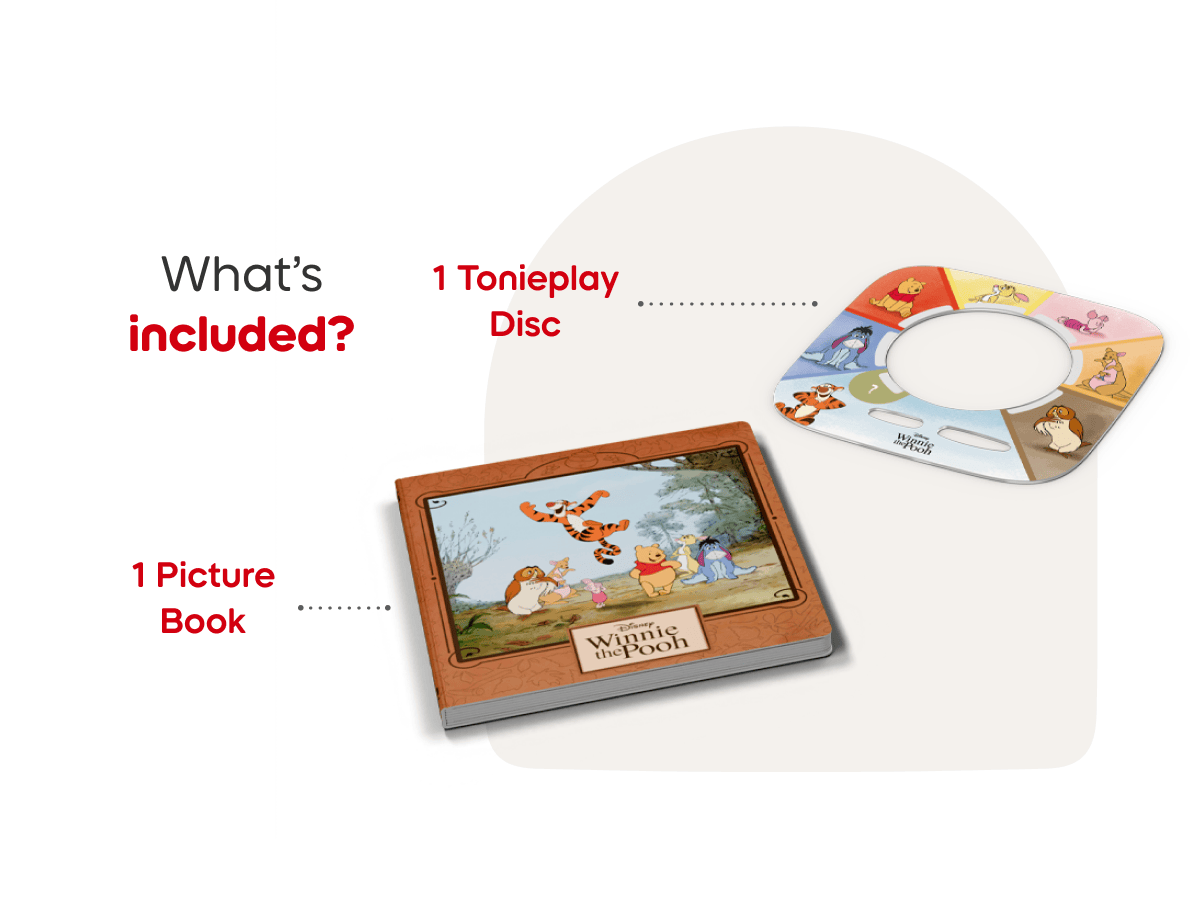 Tonieplay Disney Winnie the Pooh Tigger's Mix-Up Fix-Up Game and Controller Audio Character Remote Activity
