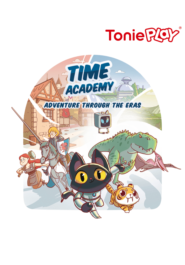 Tonieplay Time Academy Adventure Through the Eras Game Audio Character Activity Holiday Countdown