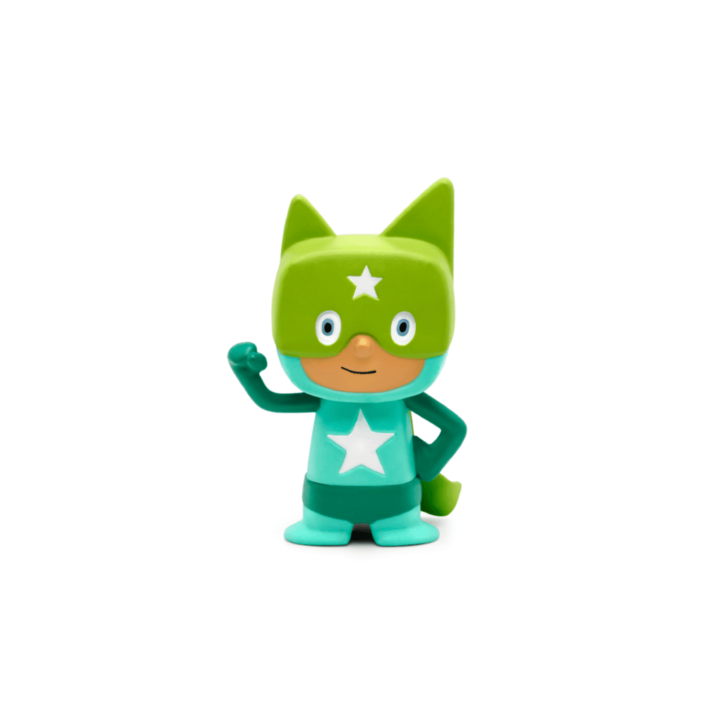 Turquoise and Green Superhero Creative Tonie Audio Character Recordable
