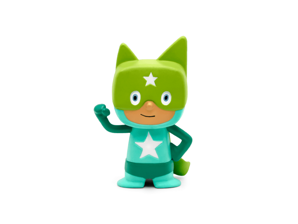 Turquoise and Green Superhero Creative Tonie Audio Character Recordable
